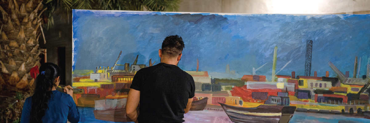 Paint a Communal Mural 