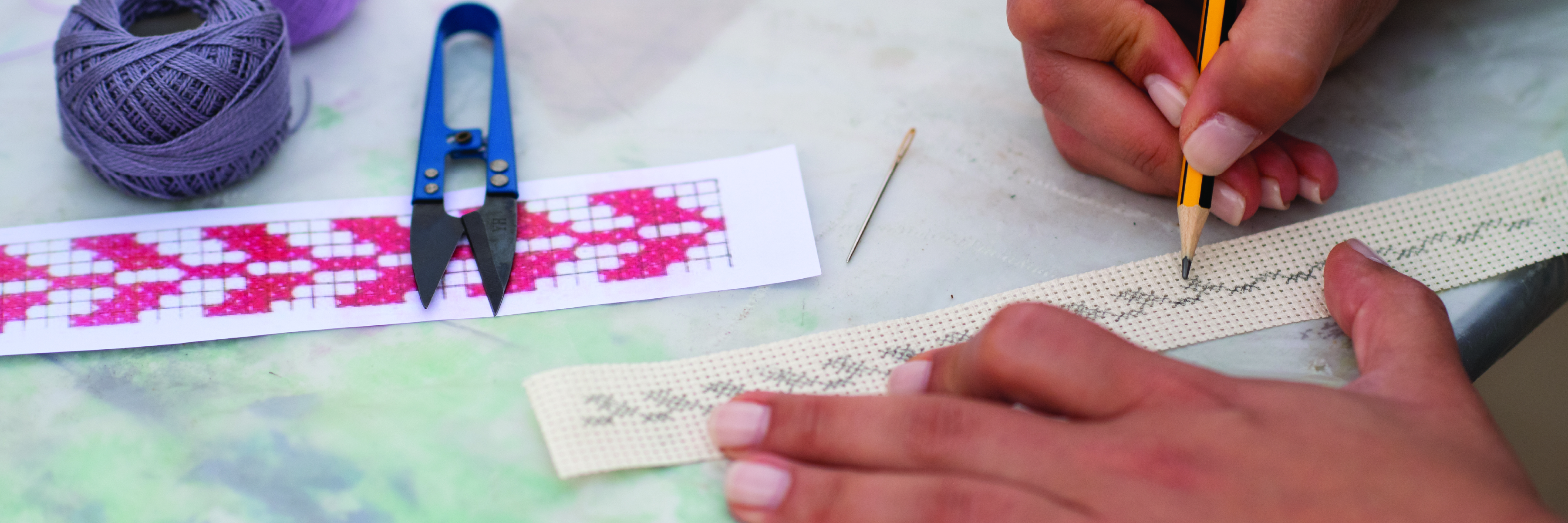 Develop Skill in Dot Embroidery Techniques