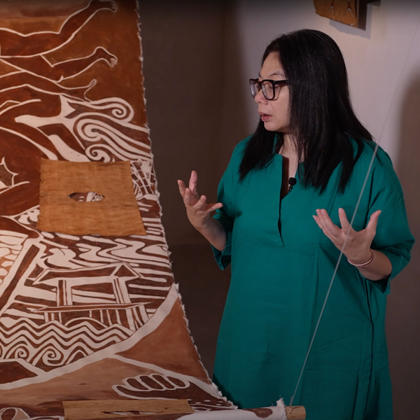 Backstory: Betty Adii with Septina Layan at Sharjah Biennial 16