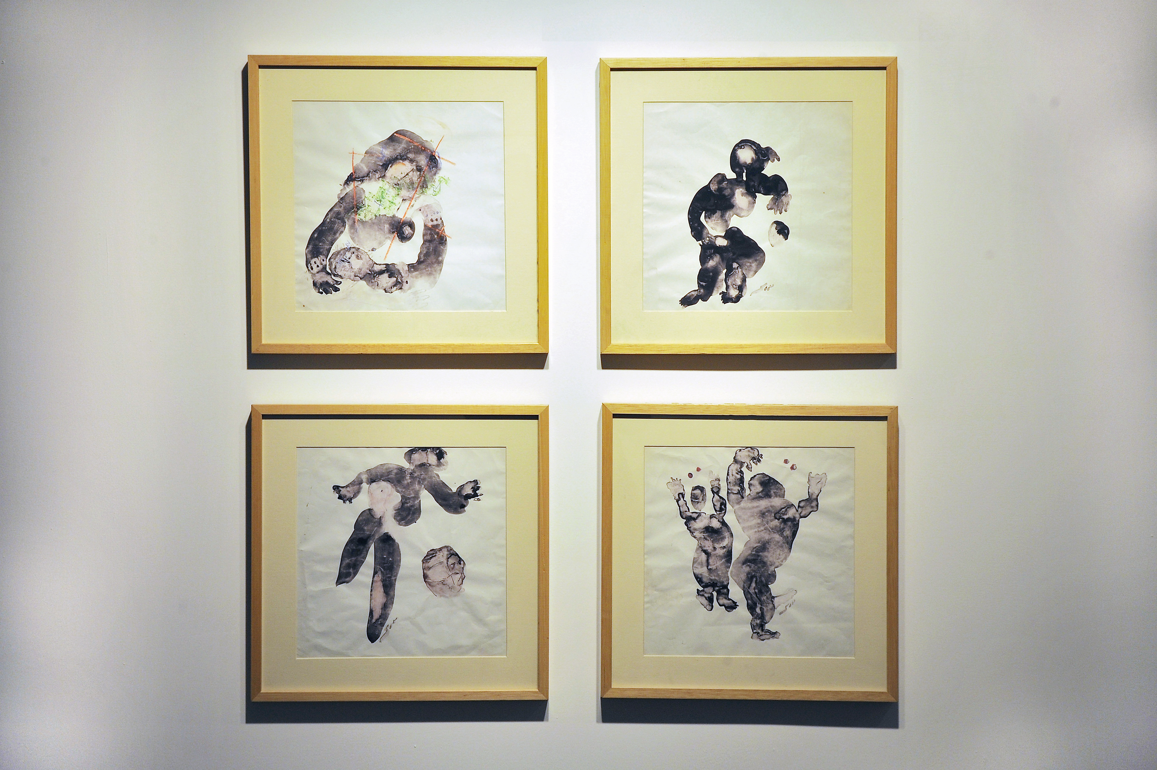 25 paintings and works on paper