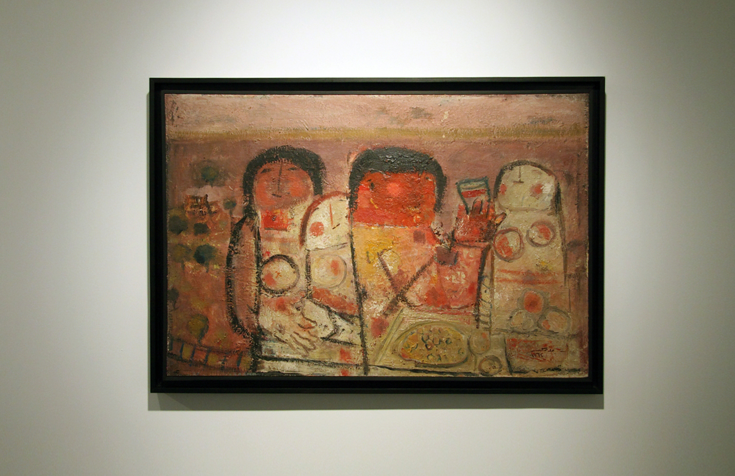 25 paintings and works on paper