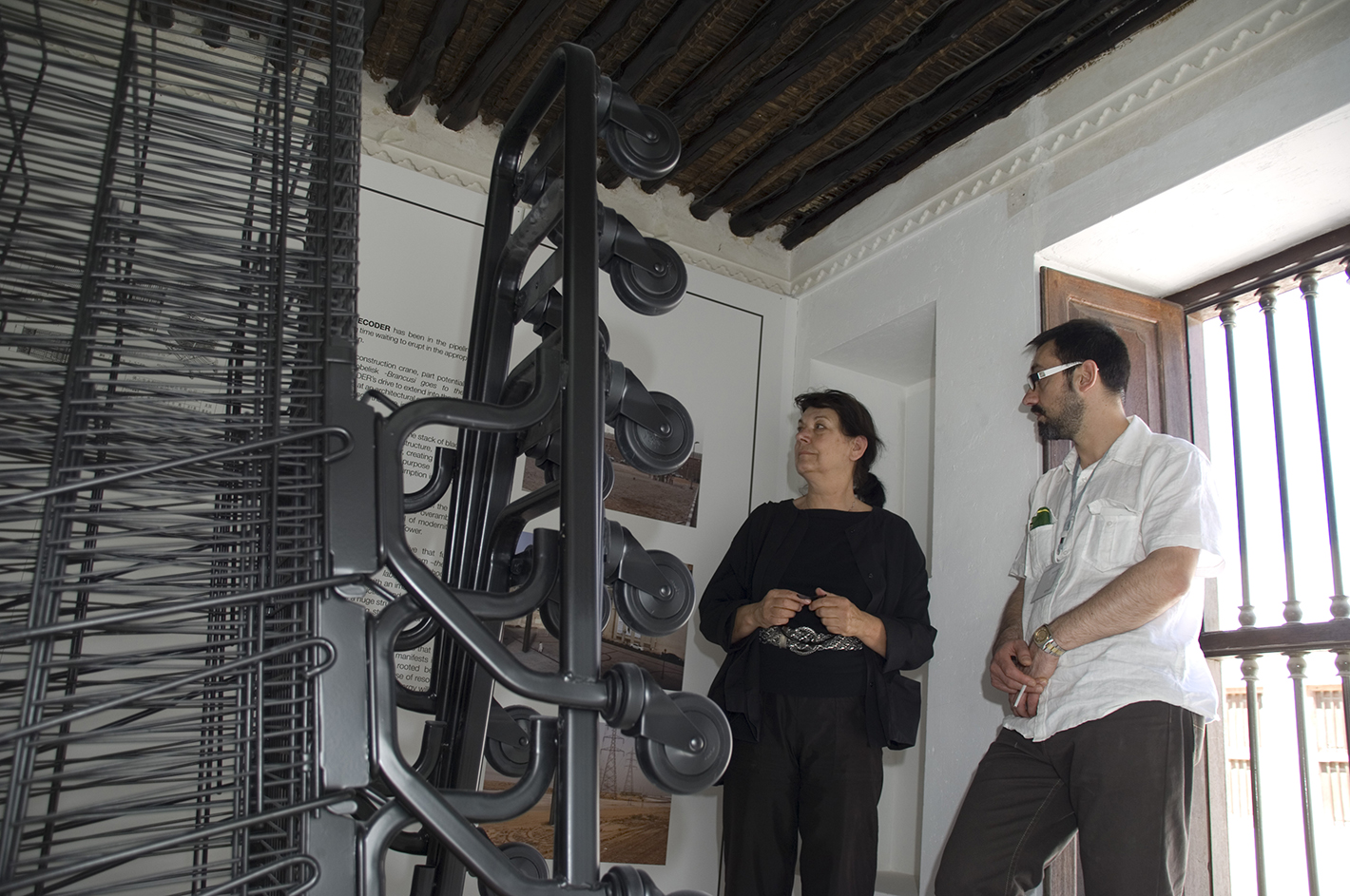 A project room based on the unrealised proposal Decoder