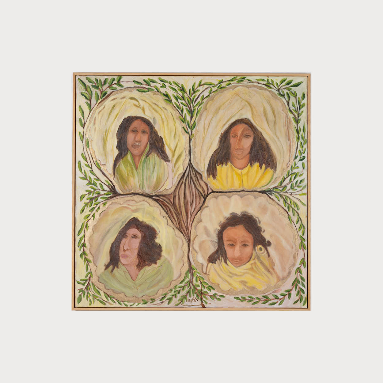 Untitled - four Faces of Eve