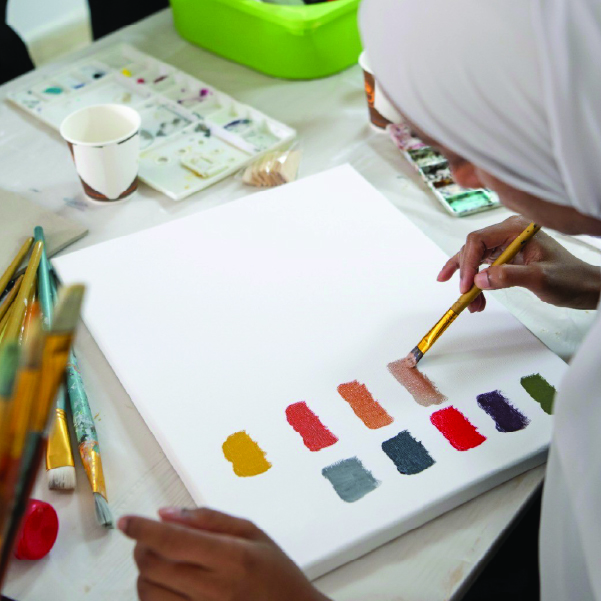 Make Art with Ink and Watercolours