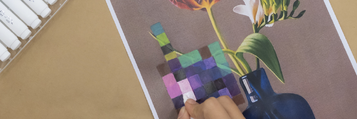 Transform Still Life into Pixilated Art 