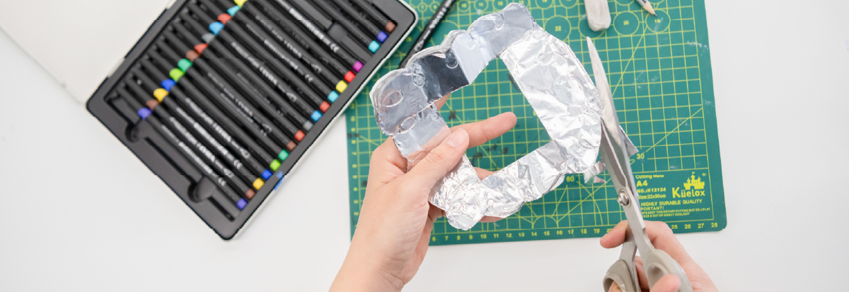 Embossing on Aluminium: Frames