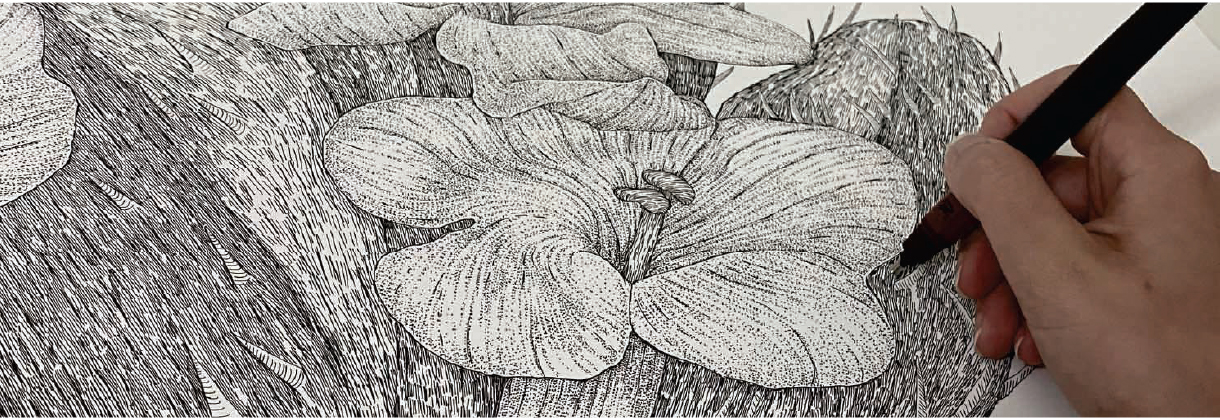 Mark-Making in Pen and Ink
