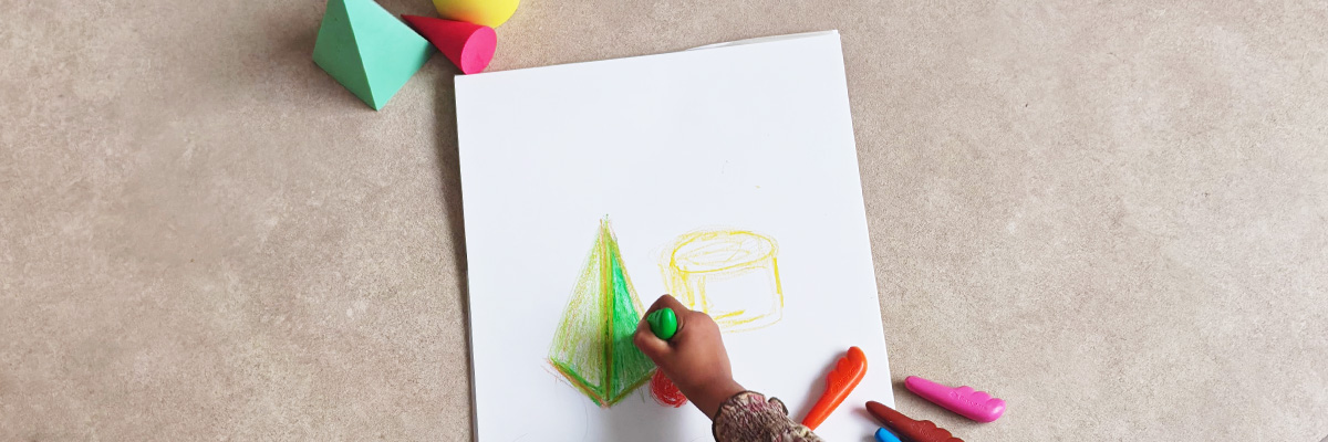 معاً نرسم الطبيعة الصامتة: الألوان الشمعية