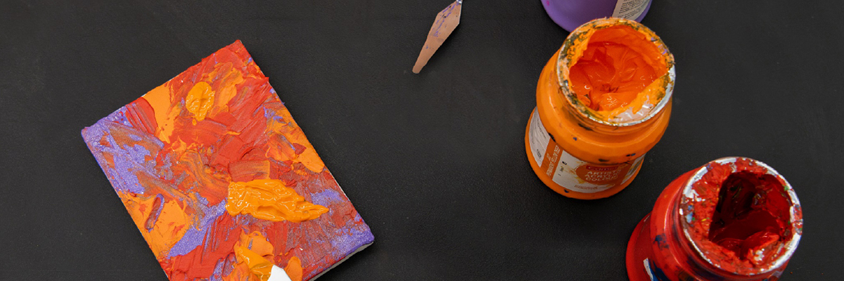 Make Small-Scale Abstract Paintings