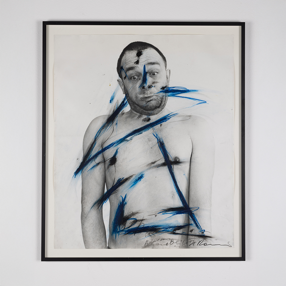 Blue Lighting; from ‘Face Farce Series’
