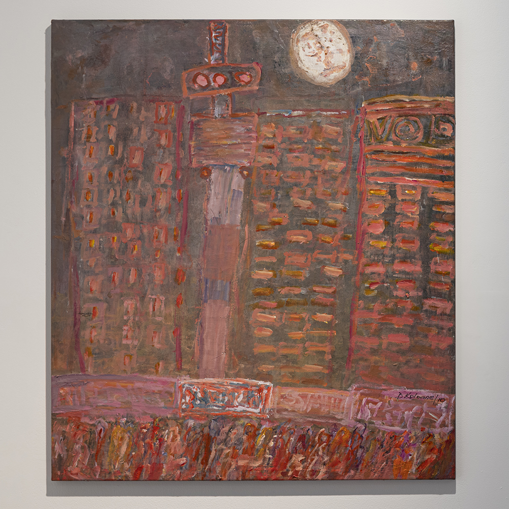 Untitled (the moon over Hillbrow Tower)