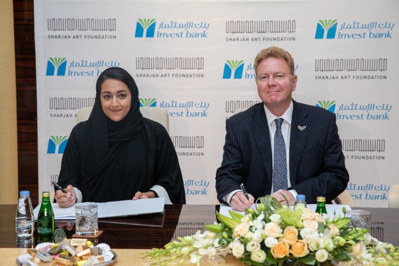 Invest Bank and Sharjah Art Foundation Sign Sponsorship Agreement