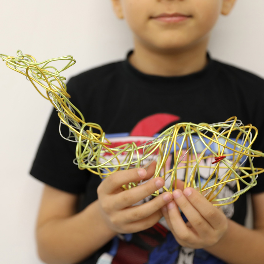 Mixed-Media Sculpture