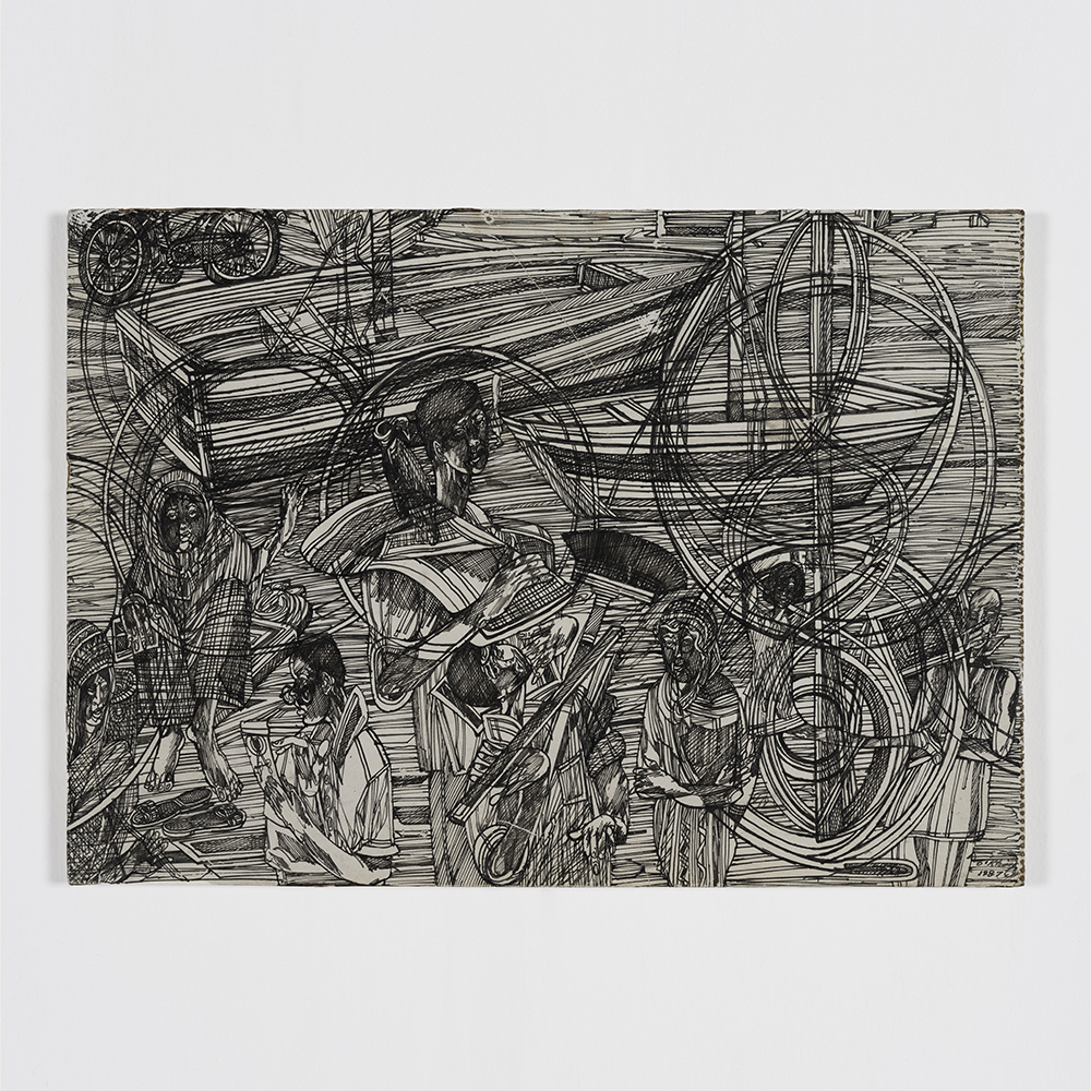 Untitled (from Omer Khairy/G.E. personal archive Ink on paper)