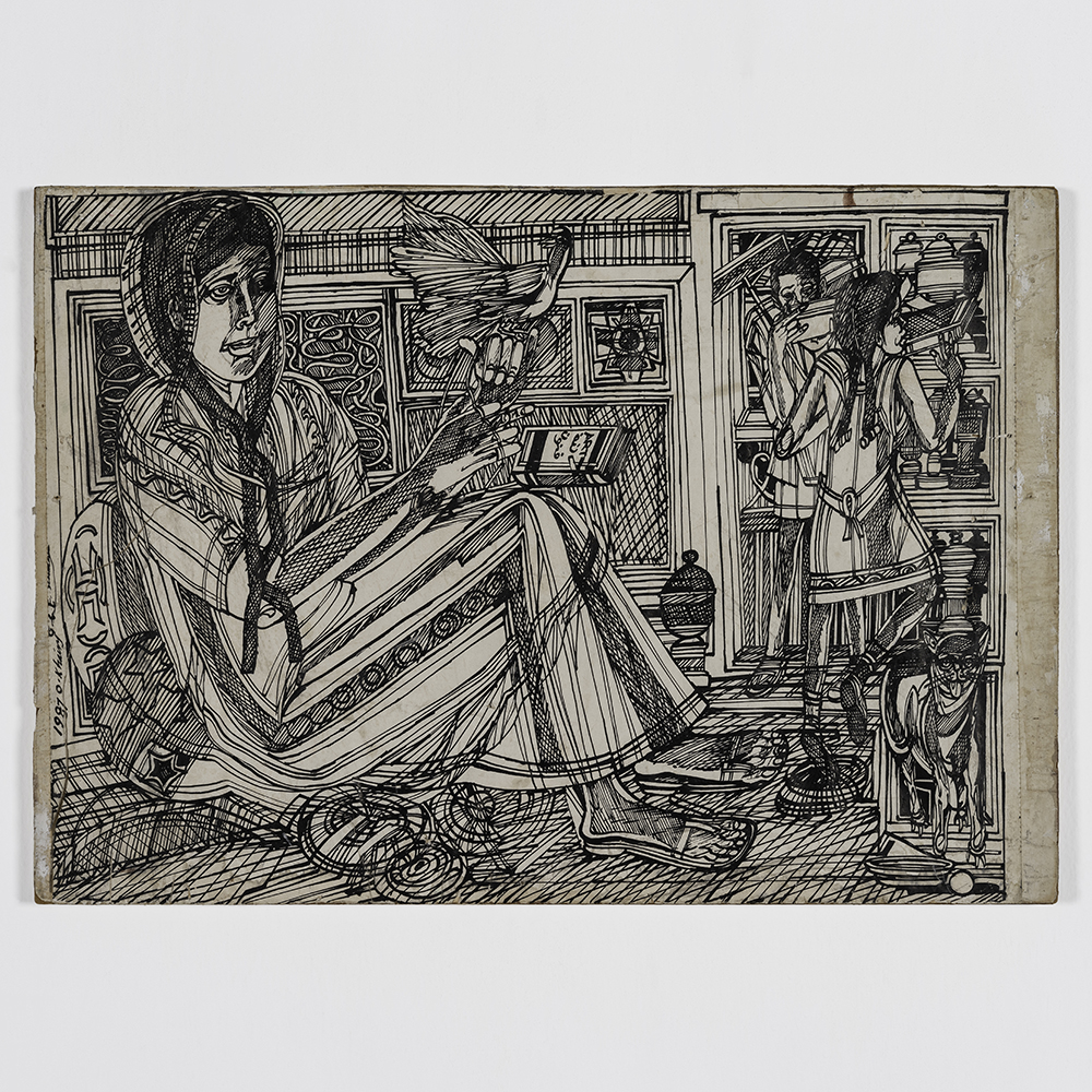 Untitled (from Omer Khairy/G.E. personal archive Ink on paper)