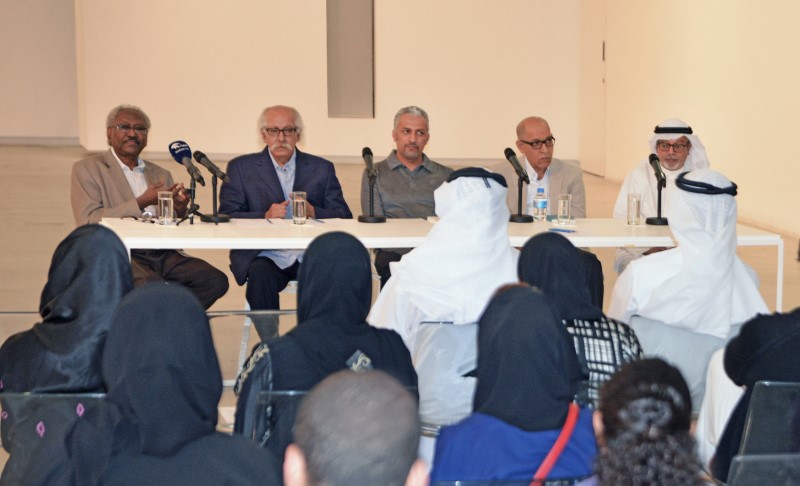 SAF hosts a panel of leading figures in the early UAE contemporary art world
