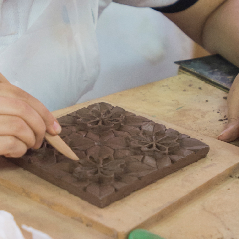 Wood Textures in Clay