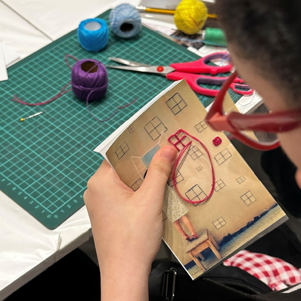 Embroider on Photography 