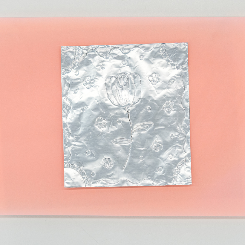 Embossing on Aluminium: Wall Art