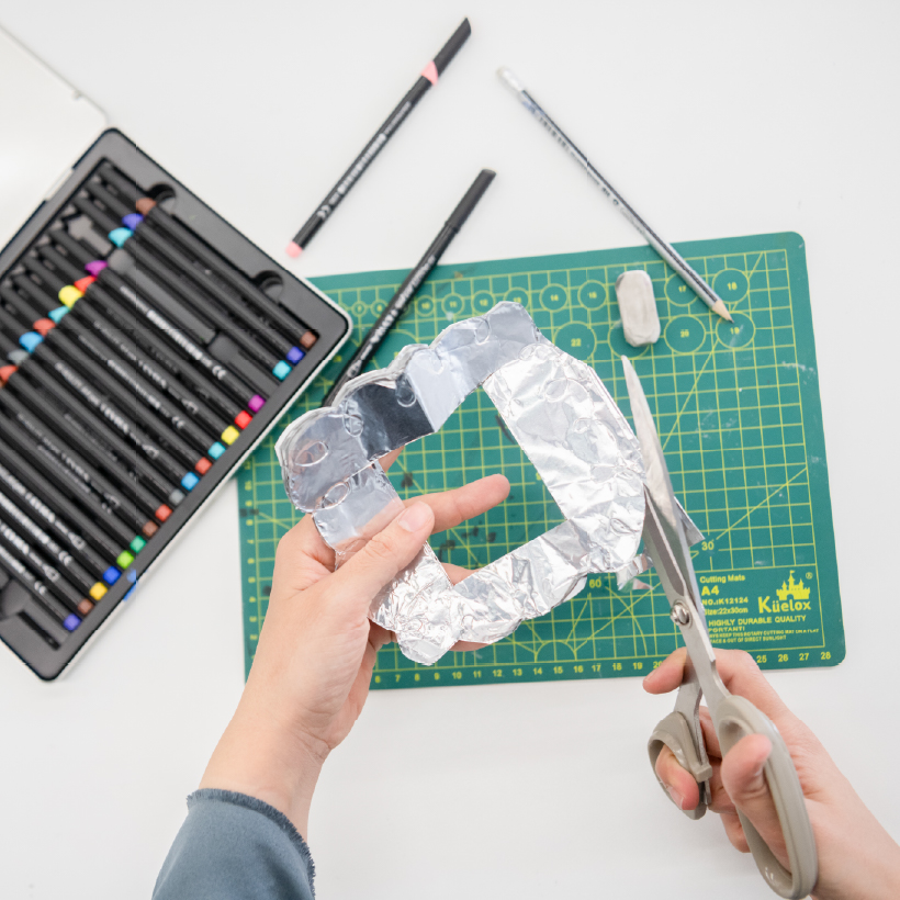 Embossing on Aluminium: Frames