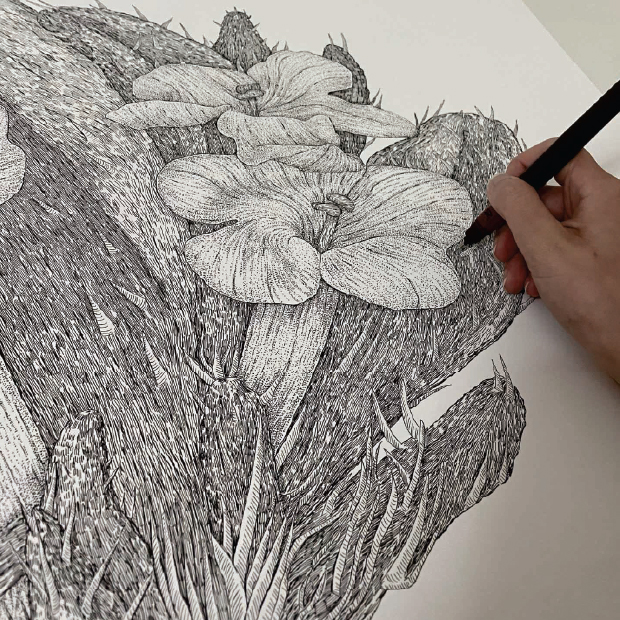 Mark-Making in Pen and Ink