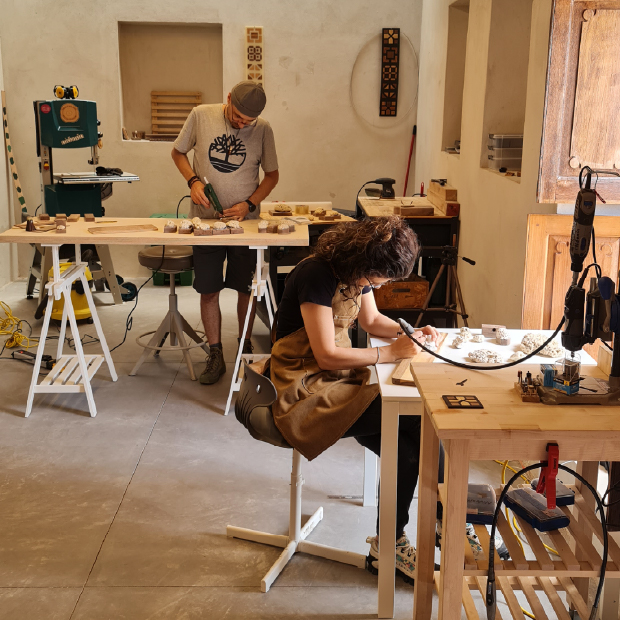 Material Impressions: Studio Visit with Nidanin 