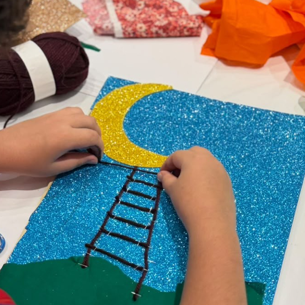 Magic with Sand and Glitter 