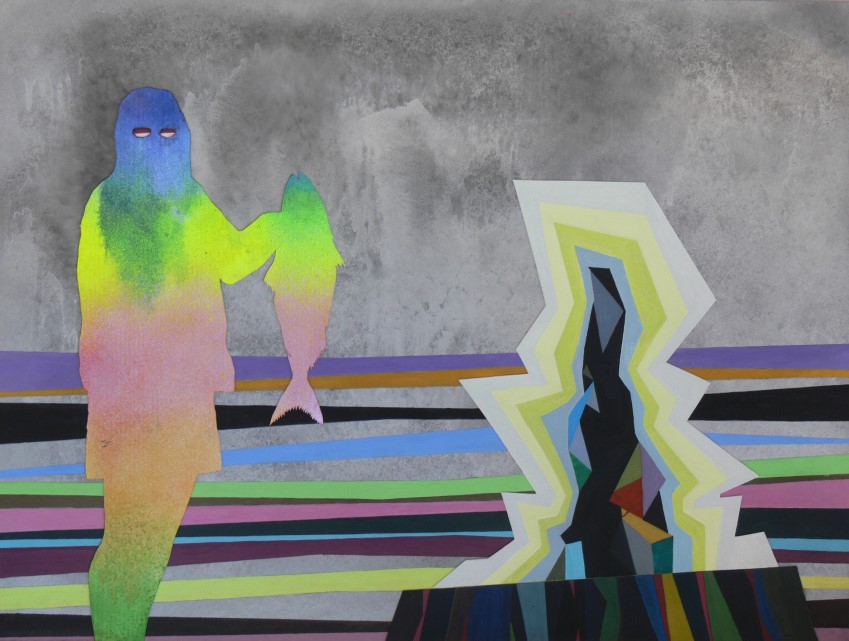 Twenty-three works on paper