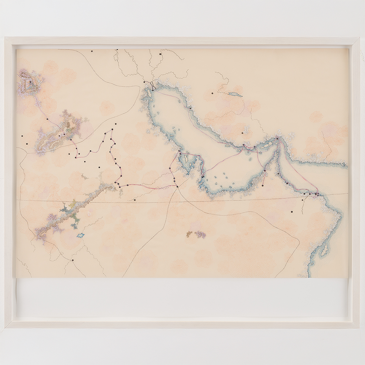 The Routes of W.G. Palgrave Through the Gulf 1862-1863