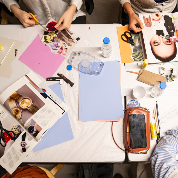 Layers and Textures: Mixed Media