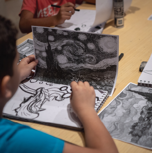 ارسموا من الملاحظة المباشرة