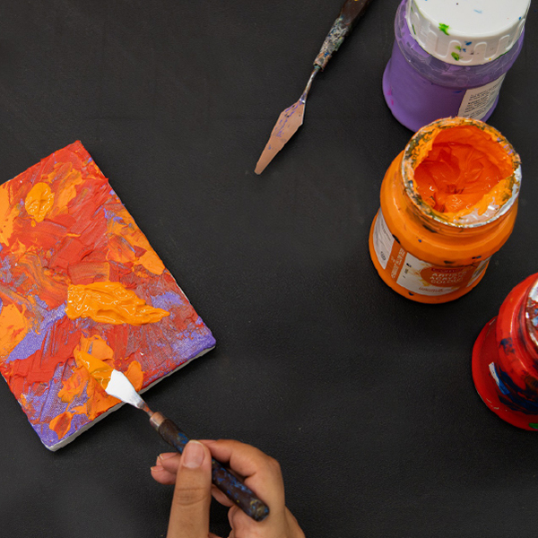 Make Small-Scale Abstract Paintings