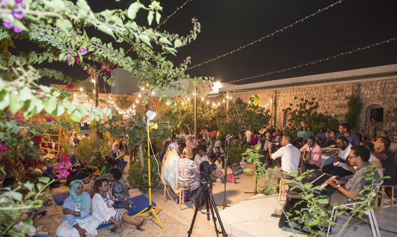 A Night of Poetry and Music in SAF Urban Garden