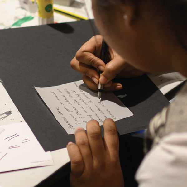 جلسة حوارية مع كاتب صغير 